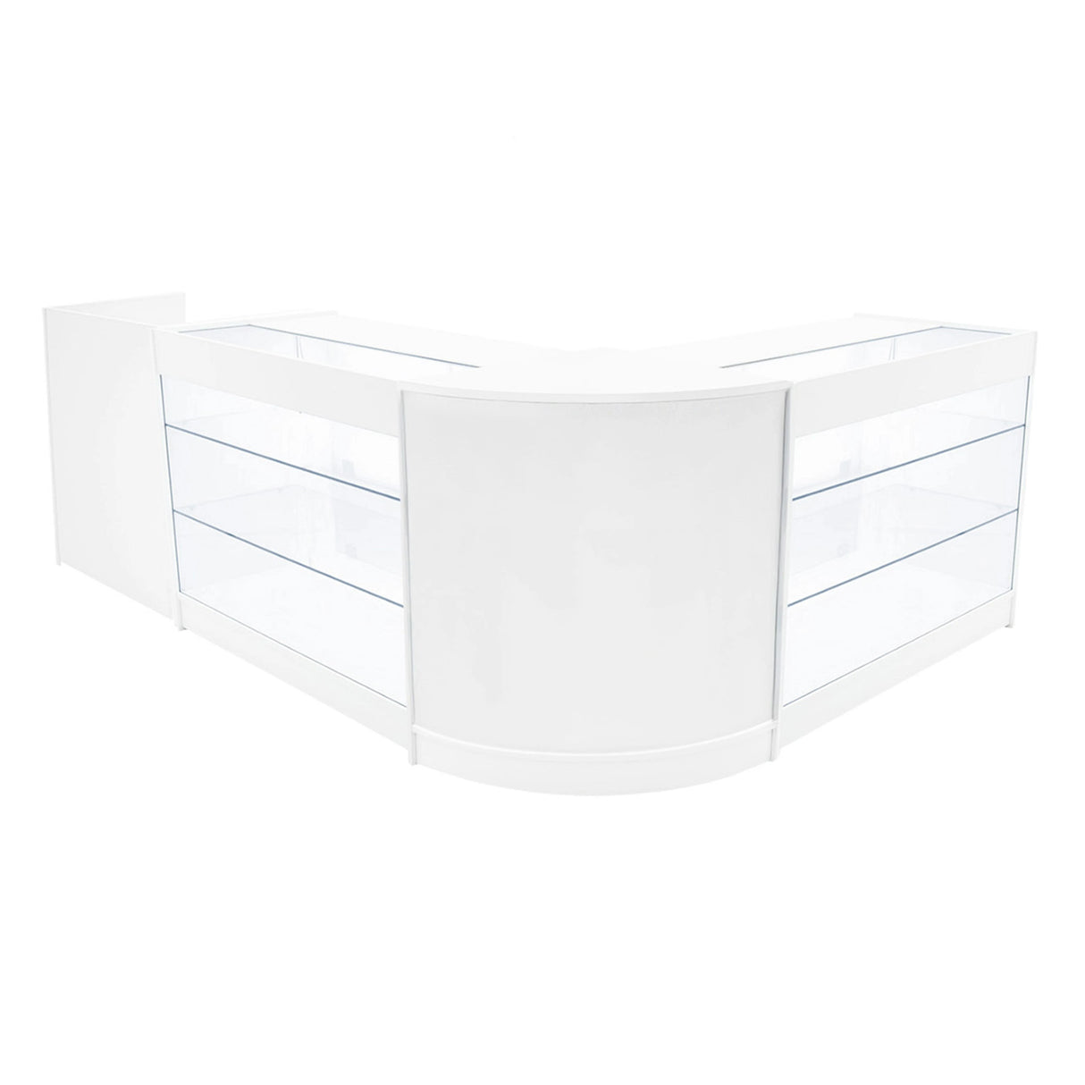 Aries LED Shop Counter Set CM60, TB60 & 2 x K1200 - White