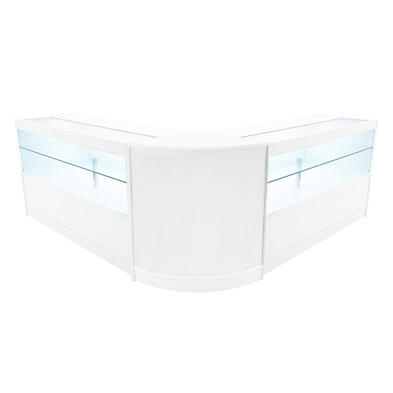 Selene LED Shop Counter Set CM60 & 2 x C1500 - White
