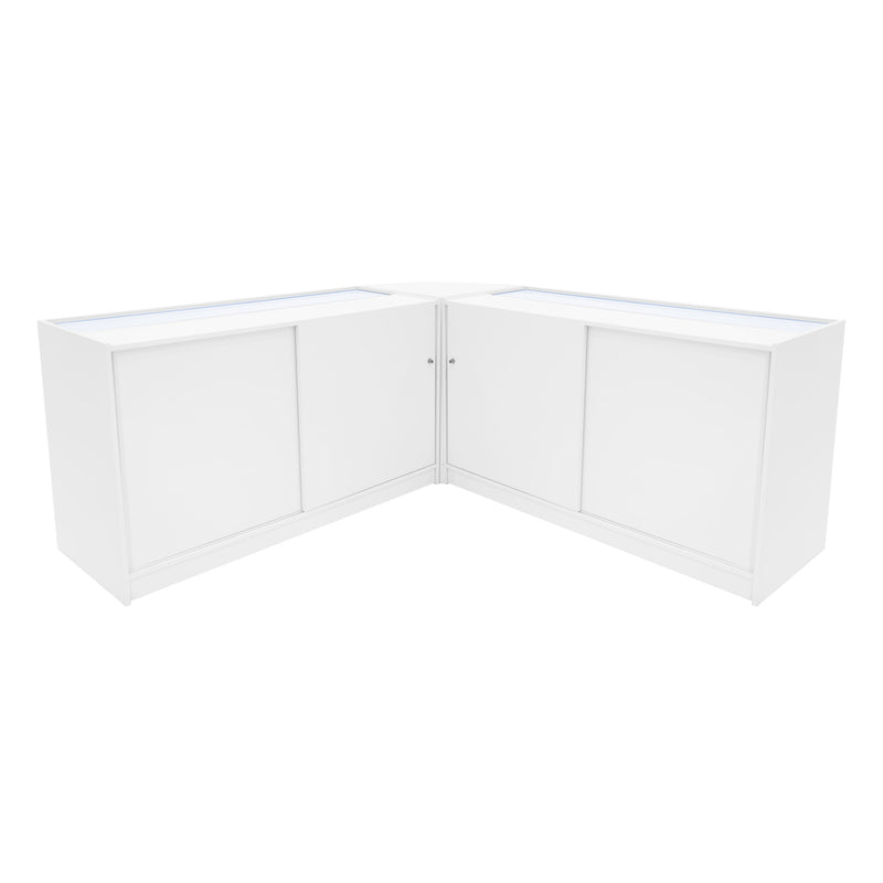 Selene LED Shop Counter Set CM60 & 2 x C1500 - White