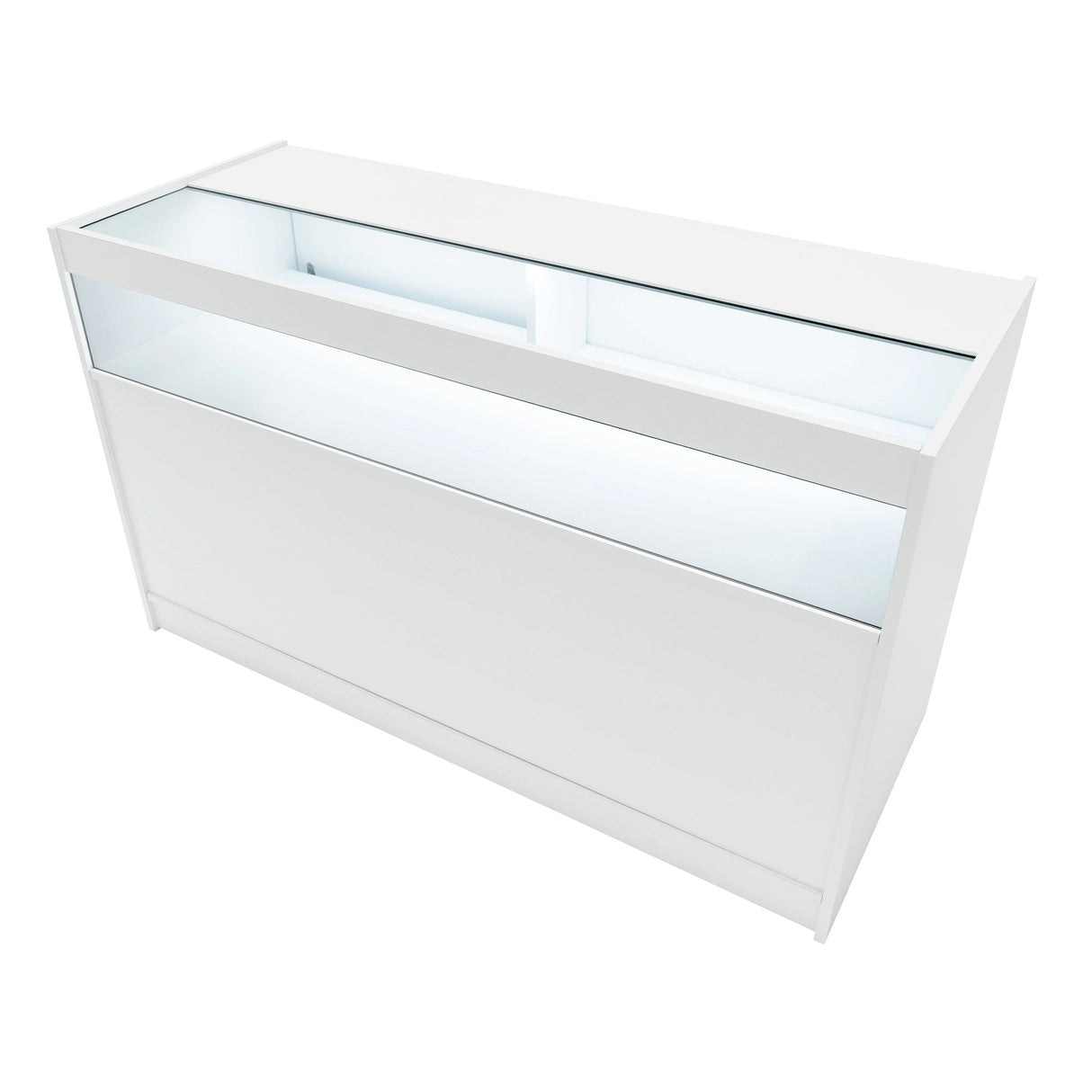 Demeter LED Shop Counter Set K1500, B1500 & LM60 - White
