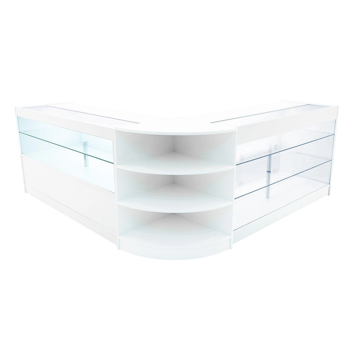 Calliope LED Shop Counter Set K1500, C1500 & LM60 - White