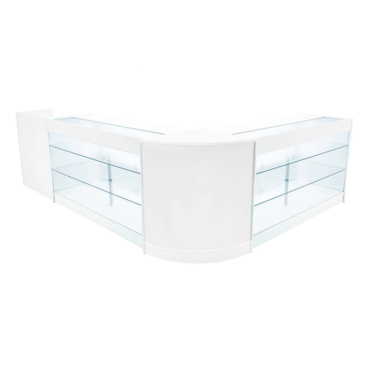 Aries LED Shop Counter Set CM60, TB60 & 2 x K1500 - White