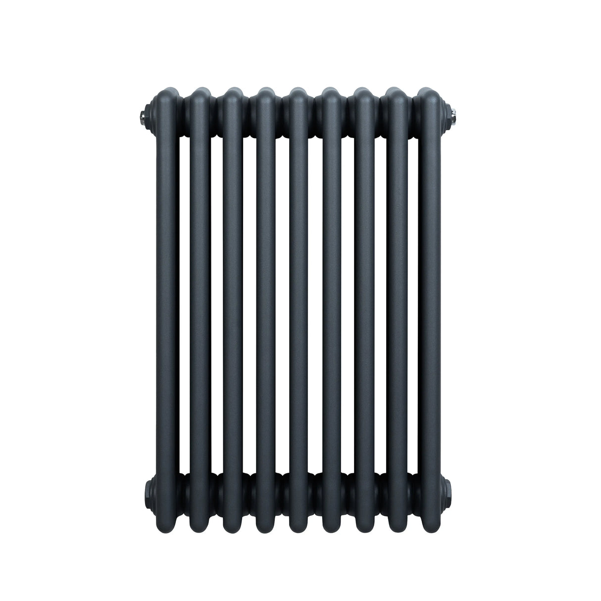 Traditional 4 Column Radiator - 600 x 425mm - Anthracite Grey
