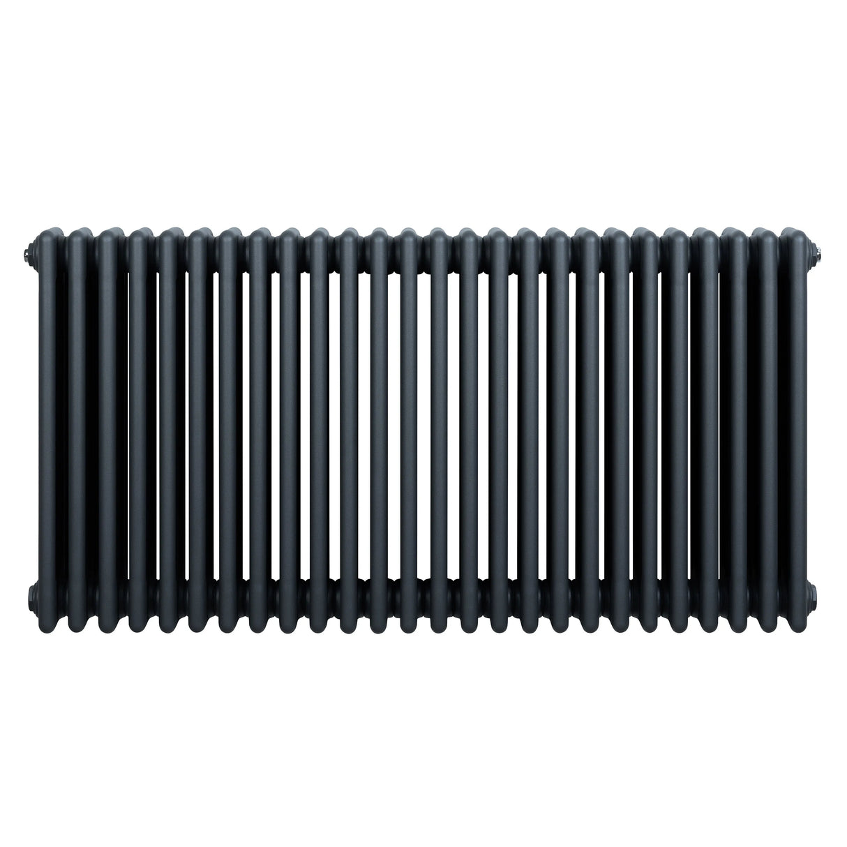 Traditional 4 Column Radiator - 600 x 1190mm - Anthracite Grey