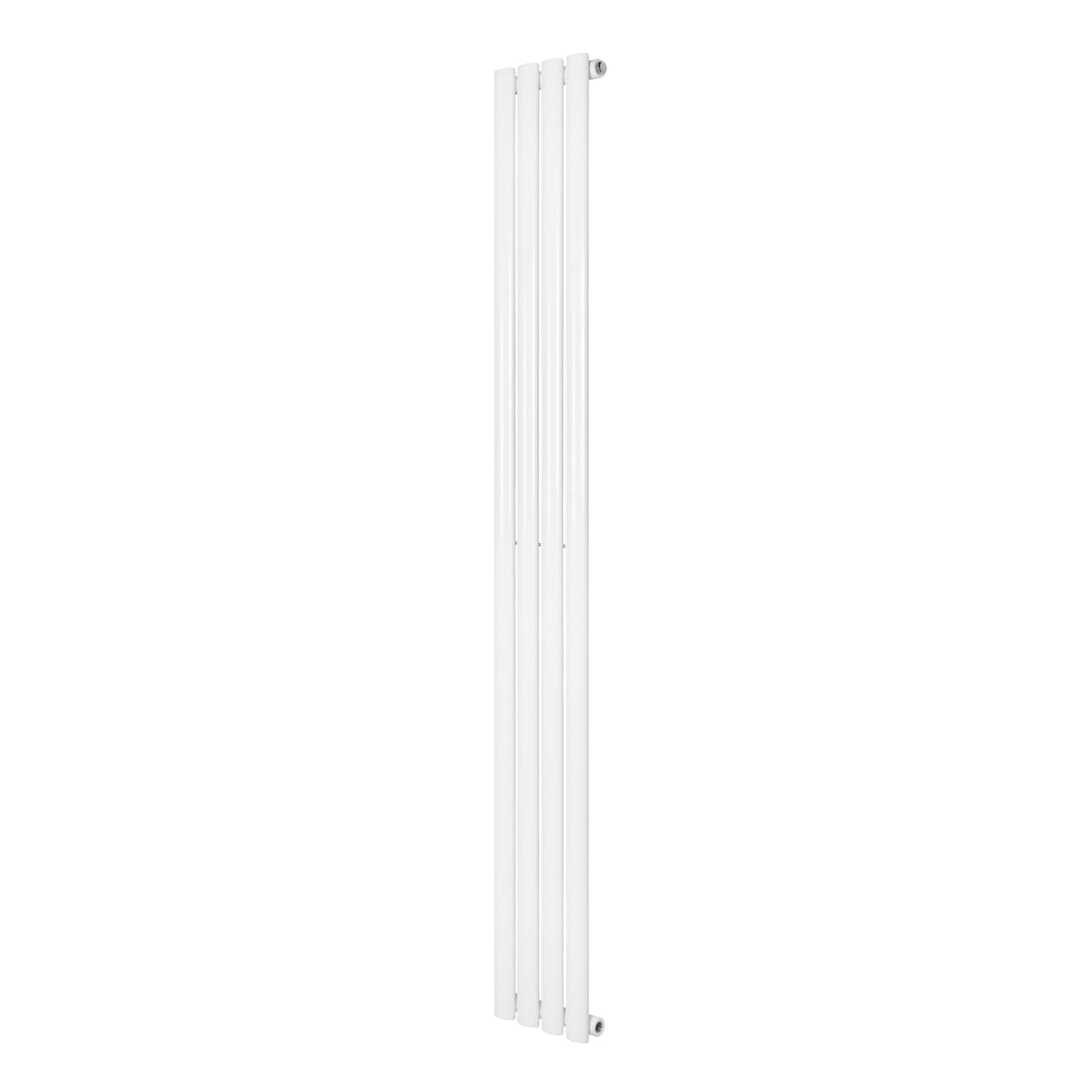 Oval Single Column Radiator - 1800 x 240mm - White