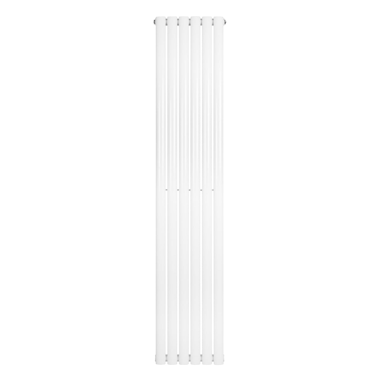 Oval Single Column Radiator - 1800 x 360mm - White