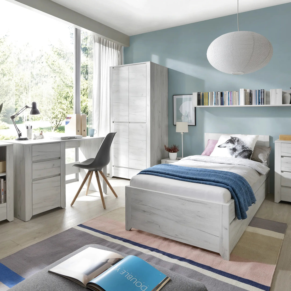 Angel 2 Door 2 Drawer Fitted Wardrobe