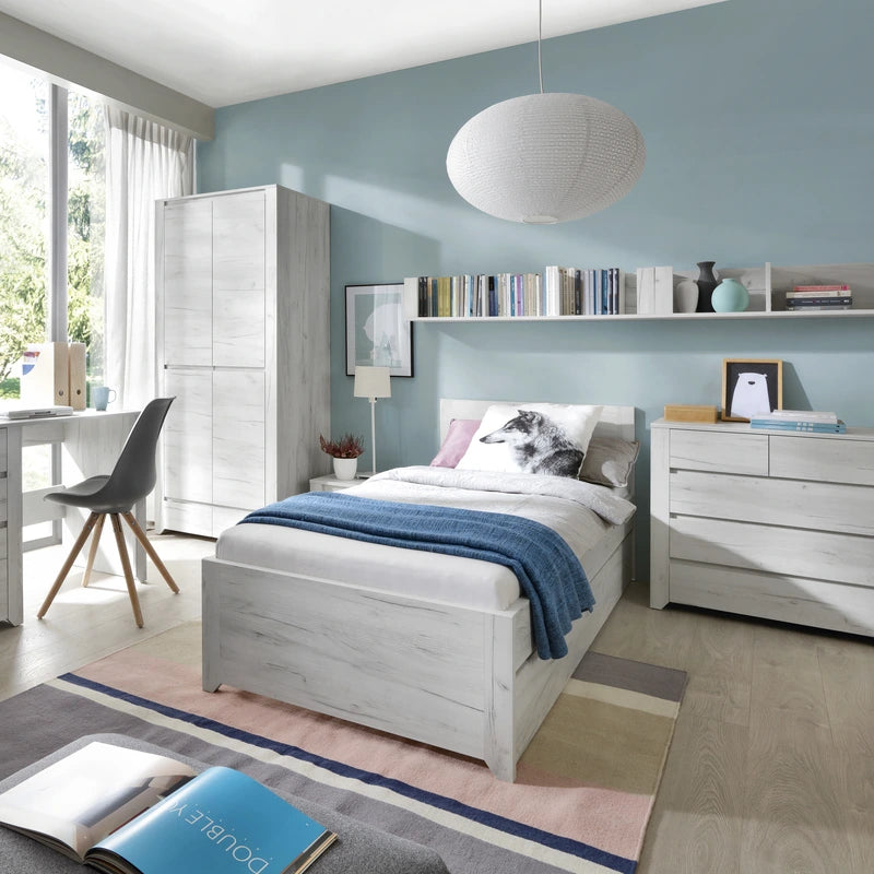 Angel Single Bed with Underbed Drawer (Inc Slats)