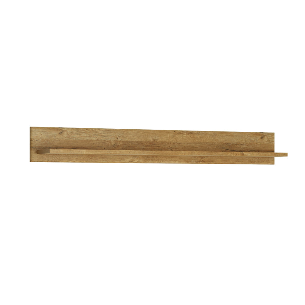 Cortina Wall Shelf 156cm in Grandson Oak