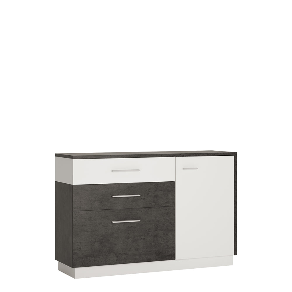Zingaro 1 Door 2 Drawer Sideboard