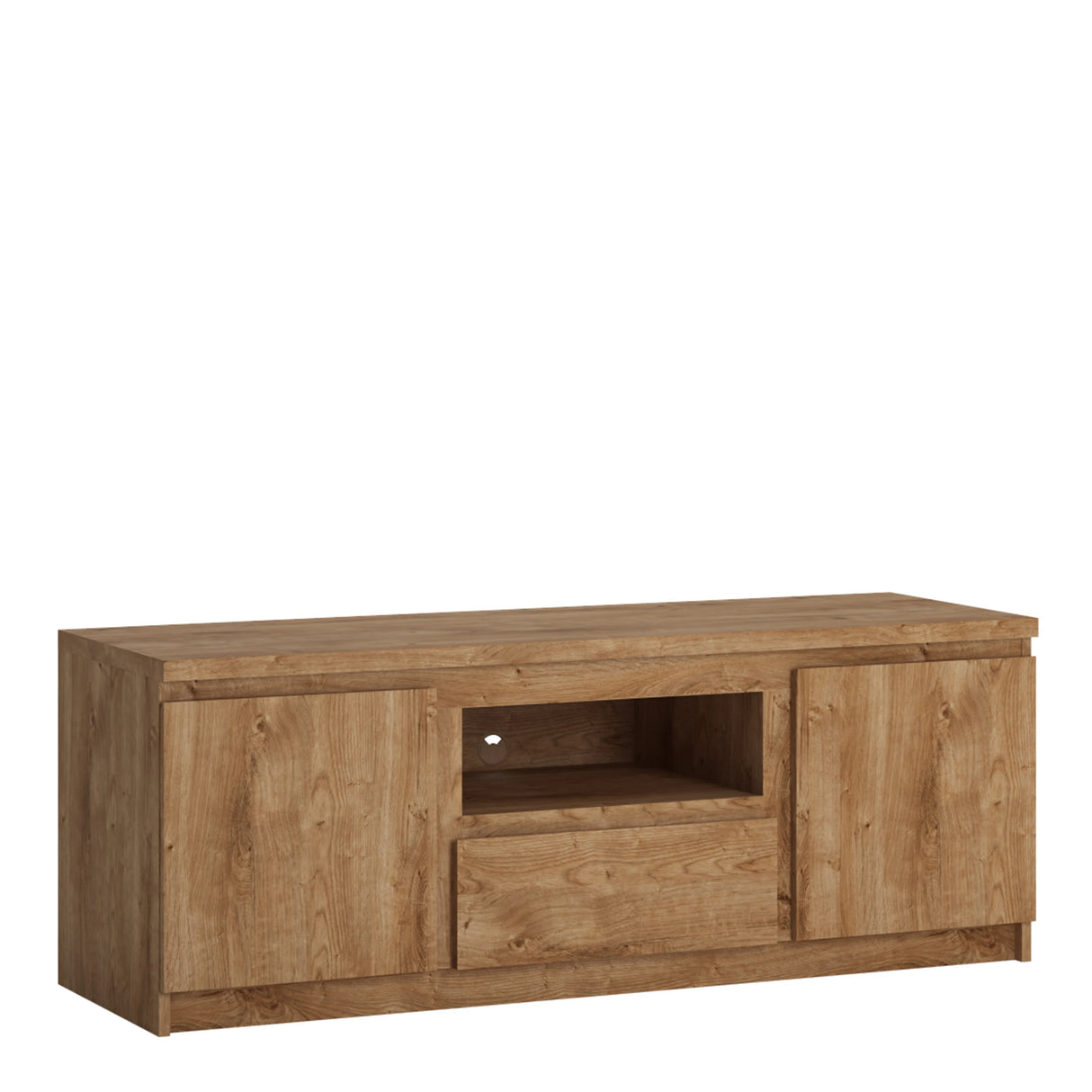 Fribo TV Cabinet 2 Doors 1 Drawer in Oak