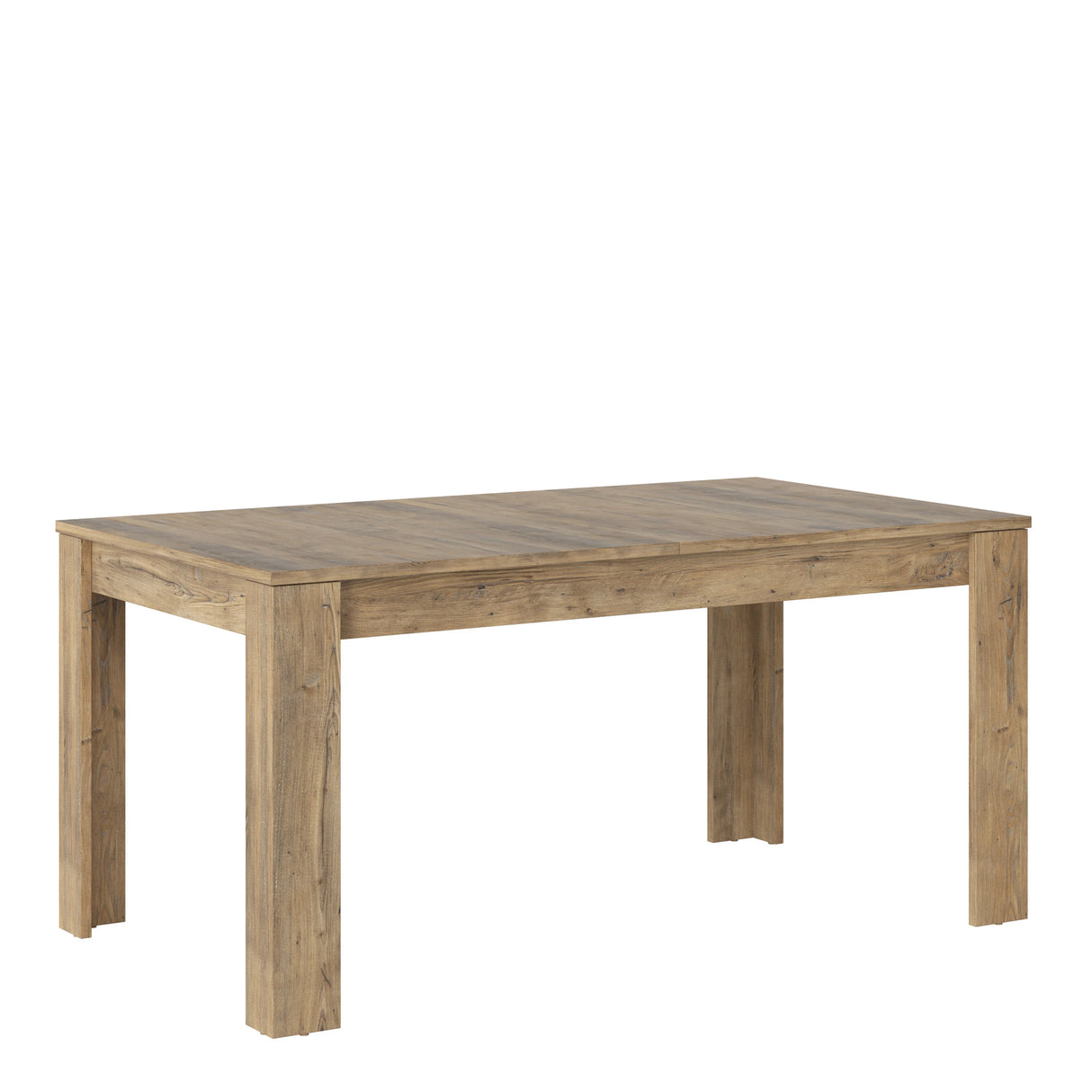 Rapallo Extending Dining Table 160-200cm Chestnut and Matera Grey