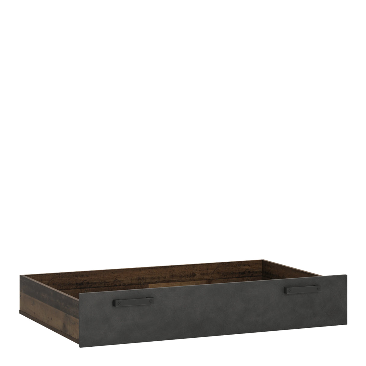 Brooklyn Underbed Drawer Walnut and Dark Grey
