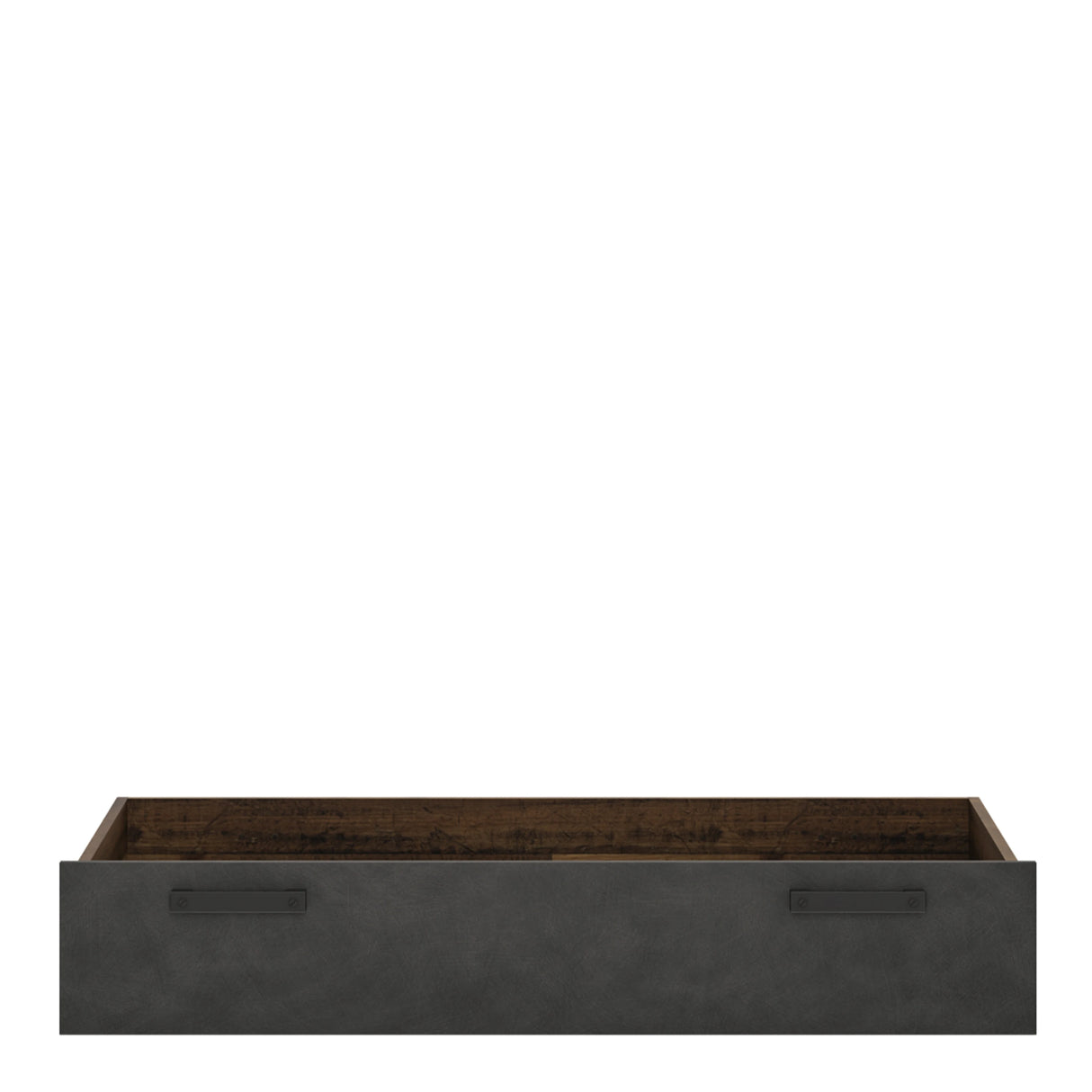 Brooklyn Underbed Drawer Walnut and Dark Grey