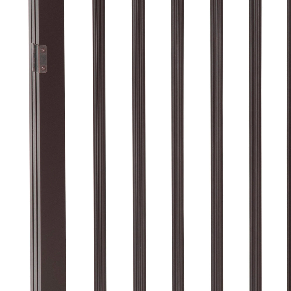 PawHut 3 Panel Stair Gate Foldable Dog Door Gate Indoor Free Standing Safety Gate Pet Barrier 76cm Height