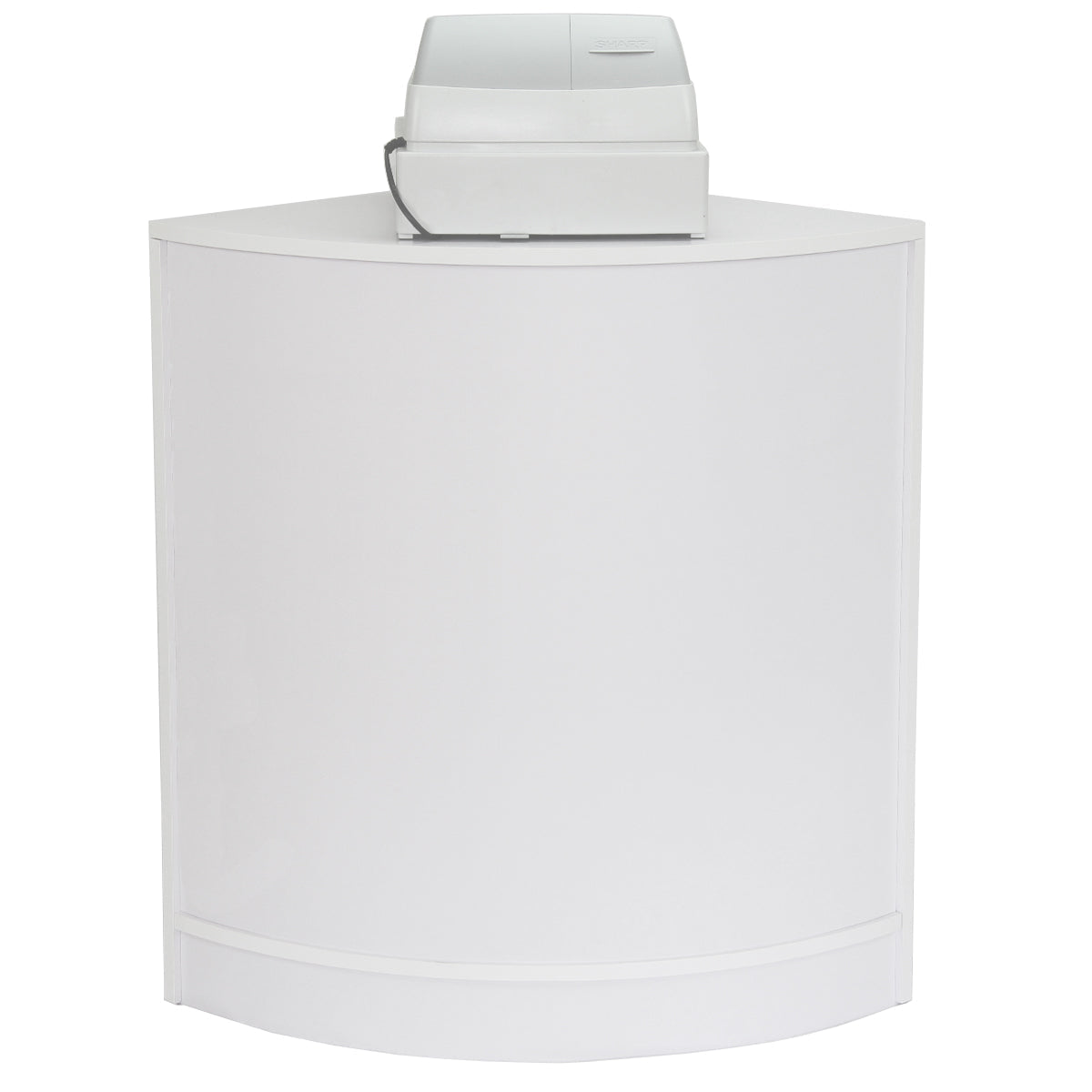 Retail Shop Corner Counter CM60 - White