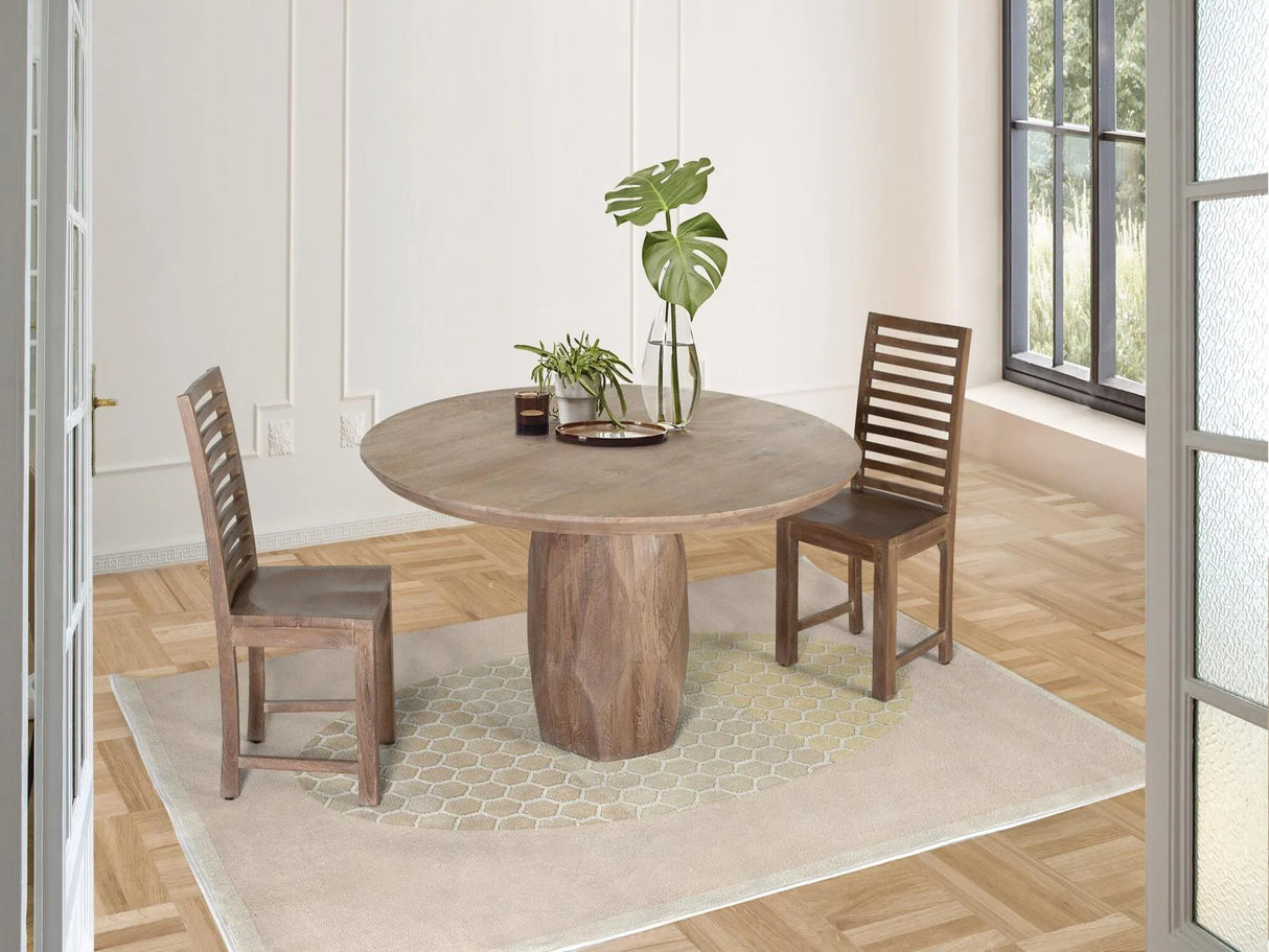 Giner and Colomer - Solid Mango Wood Dining Table (150 cm)