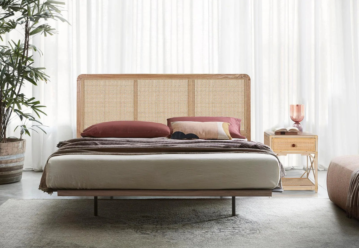 Giner and Colomer - 165 cm Natural Rattan Headboard