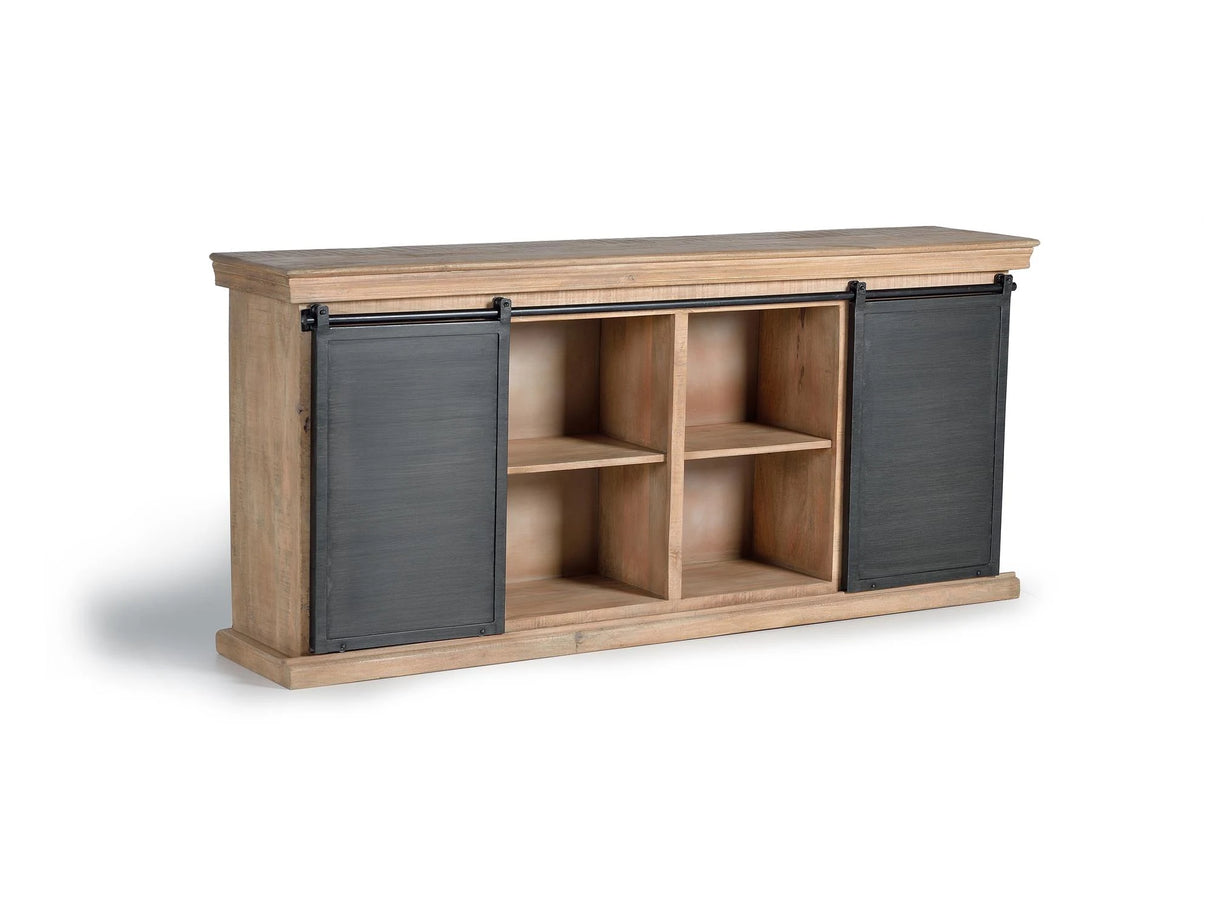 Giner and Colomer - Mango Wood & Metal Sideboard (6 Drawers, 2 Doors)