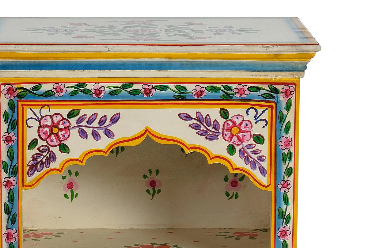 Giner and Colomer - Hand-Painted Mango Wood Telephone Box (2 Doors)