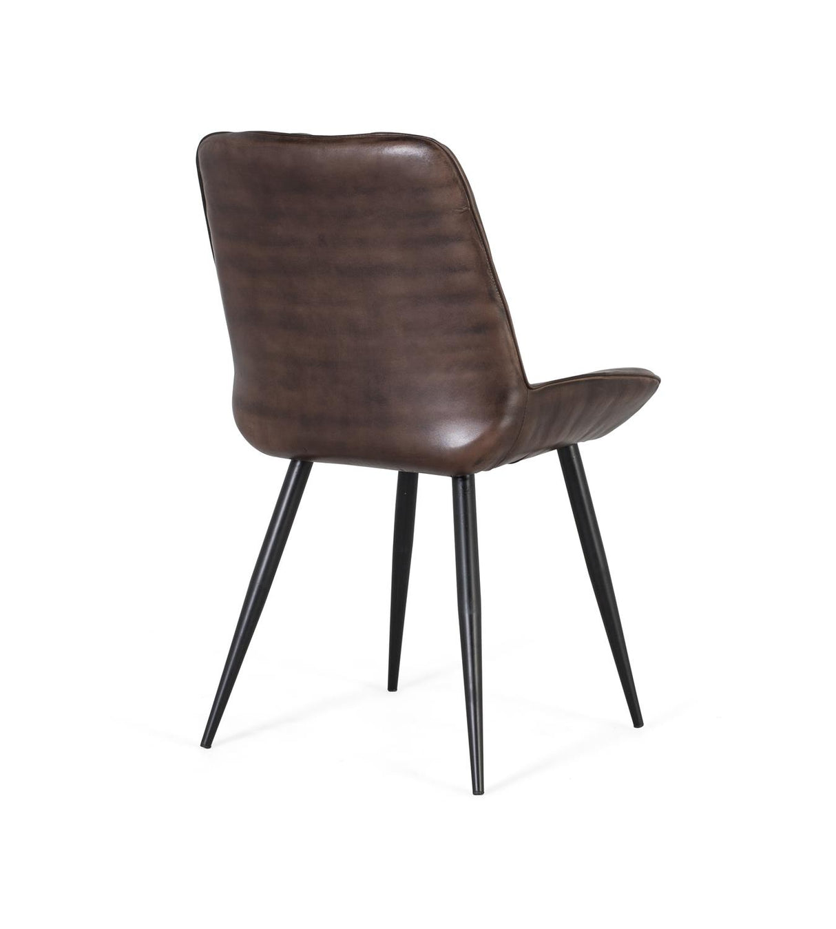 Giner and Colomer - Dark Brown Leather Upholstered Chair