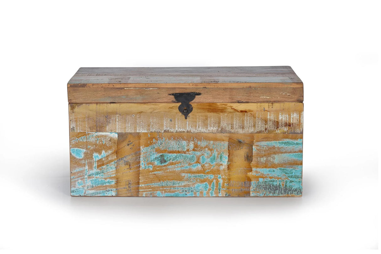 Giner and Colomer - Recycled Wood Chest, Large Capacity