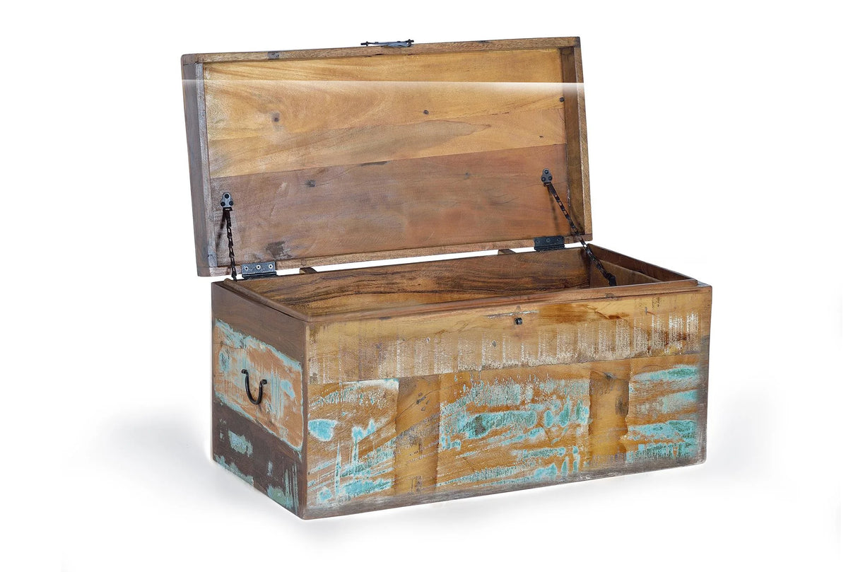 Giner and Colomer - Recycled Wood Chest, Large Capacity
