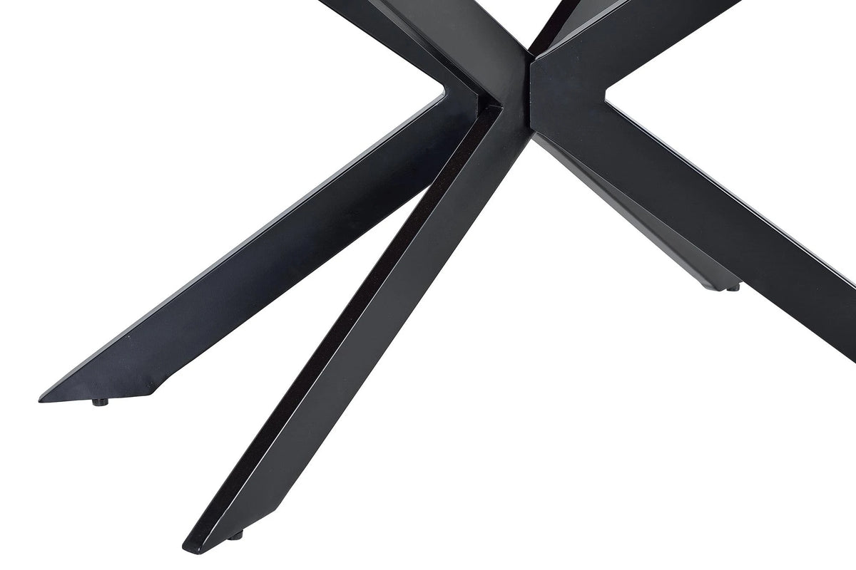Giner and Colomer - Acacia Wood & Iron Dining Table (35 mm Top, 200 cm)