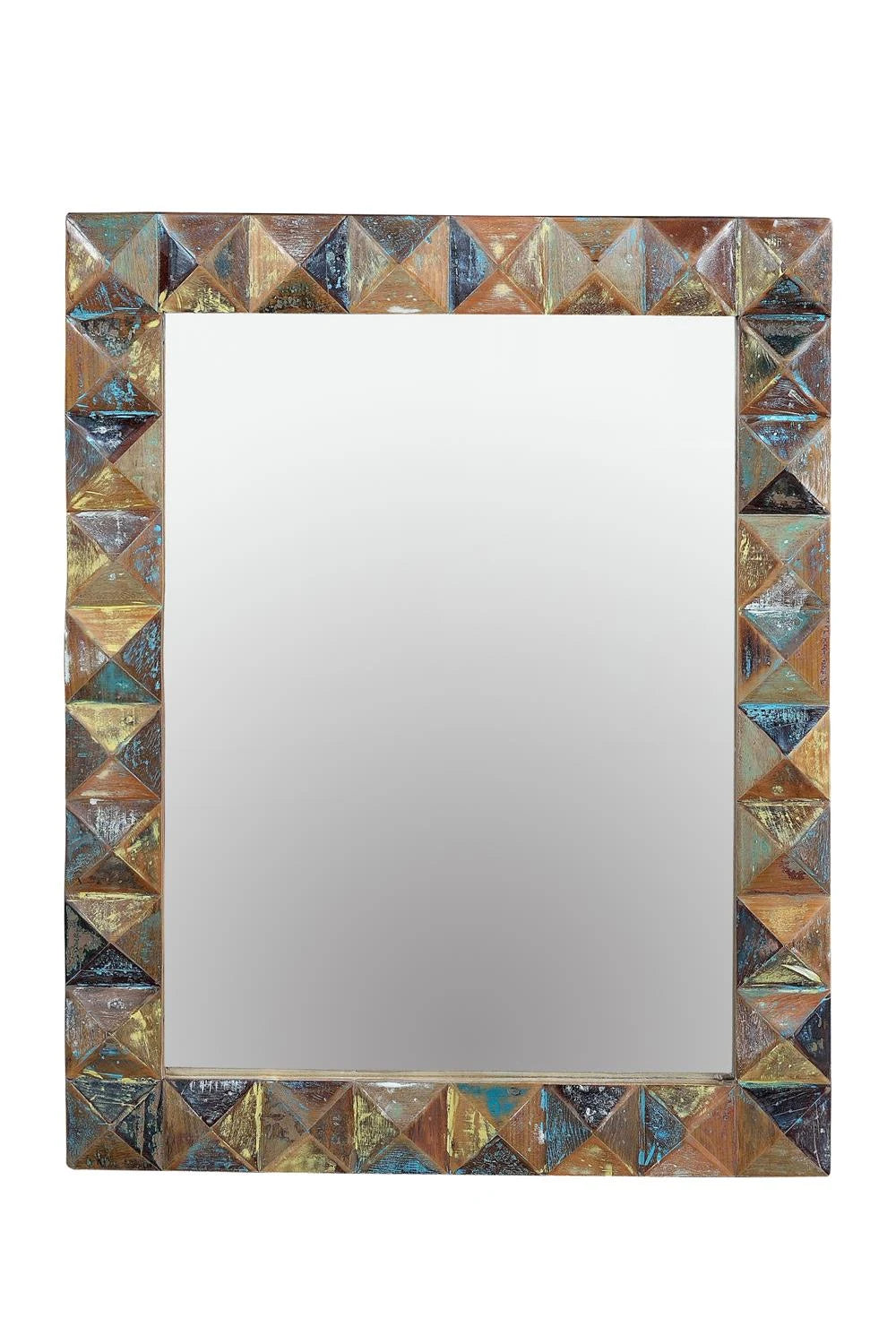 Giner and Colomer - Recycled Wood Mirror (Horizontal & Vertical Hanging)