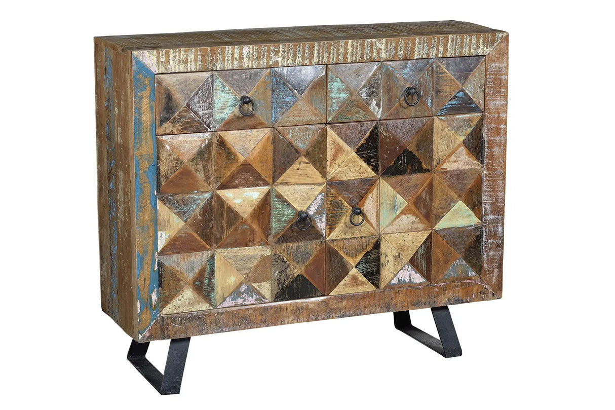 Giner and Colomer - Recycled Wood Furniture (2 Doors, 2 Drawers & 1 Shelf)