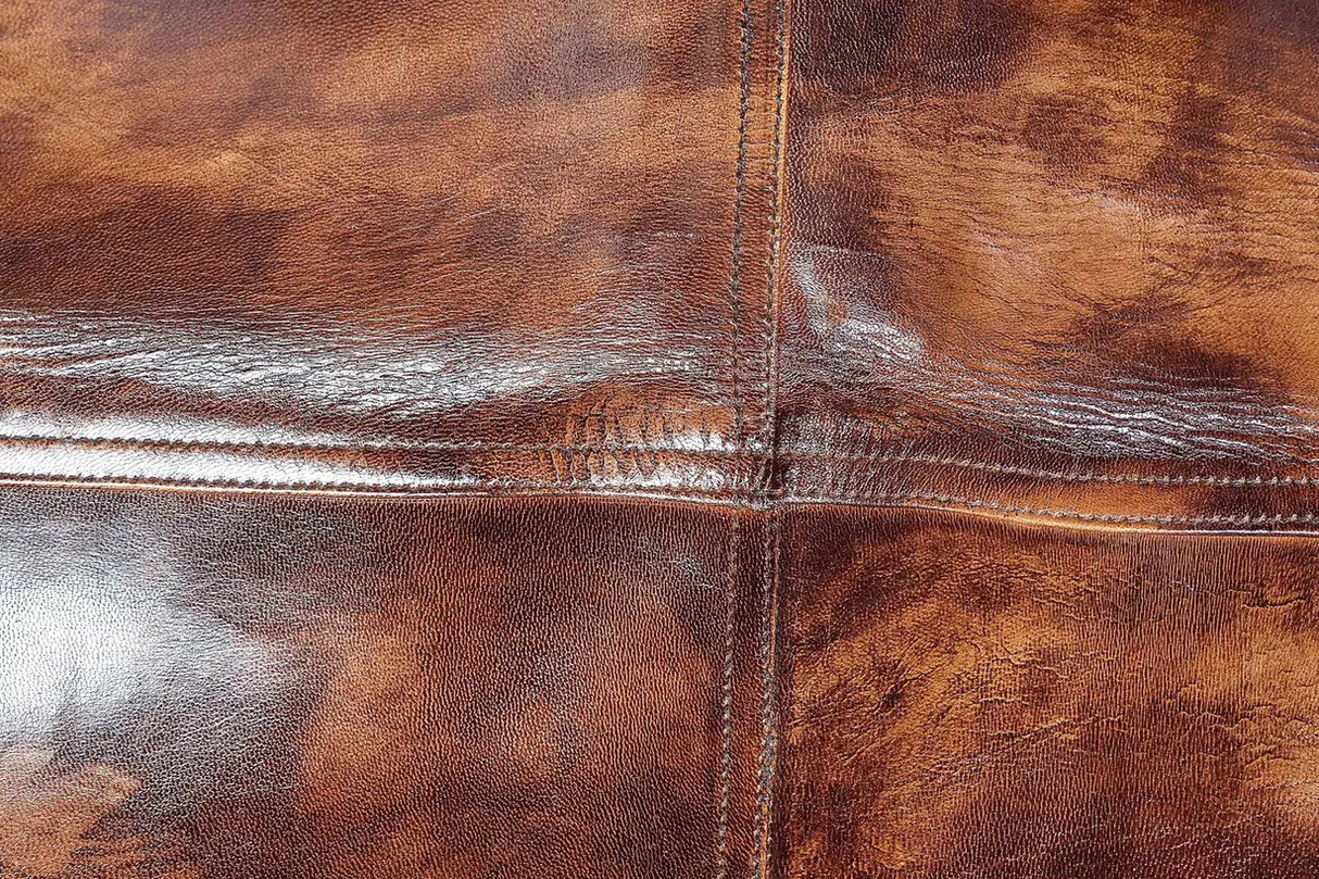 Giner and Colomer - Leather Butterfly Chair With Iron Frame (Removable)