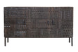Giner and Colomer - Hand-Carved Hieroglyphic Mango Wood Sideboard (150 cm)