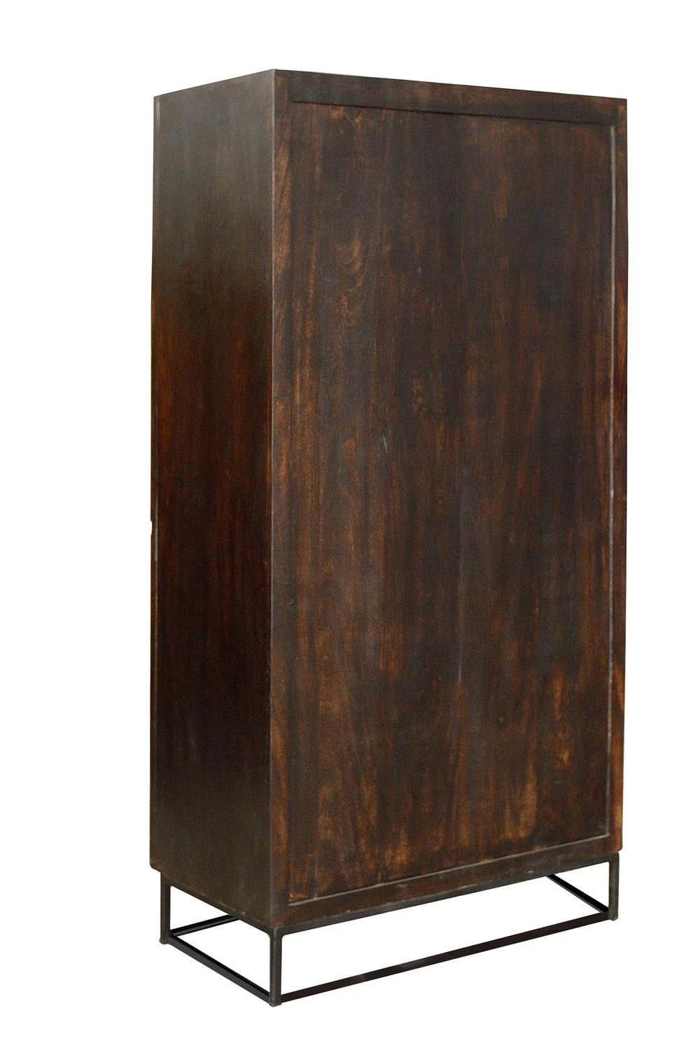 Giner and Colomer - Mango Wood Cabinet With Iron Base (W90 x H180)