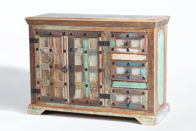 Giner and Colomer - Recycled Wood Sideboard (W110 x D40 x H80)