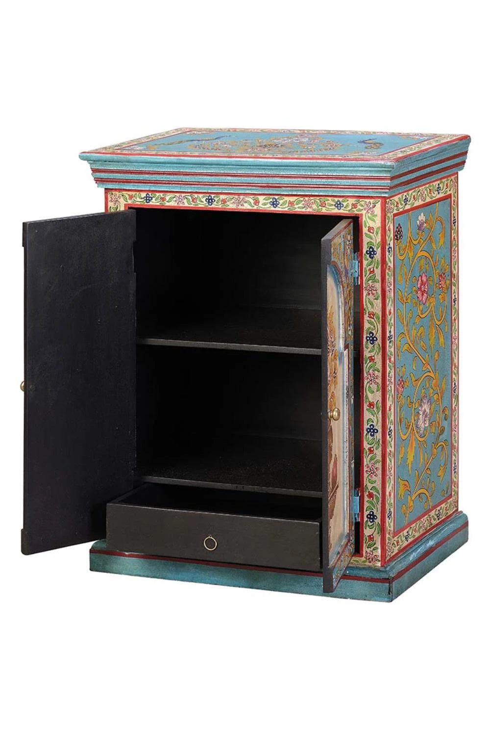 Giner and Colomer - Hand-Painted Auxiliary Furniture (2 Doors, Interior Drawer & Shelves)