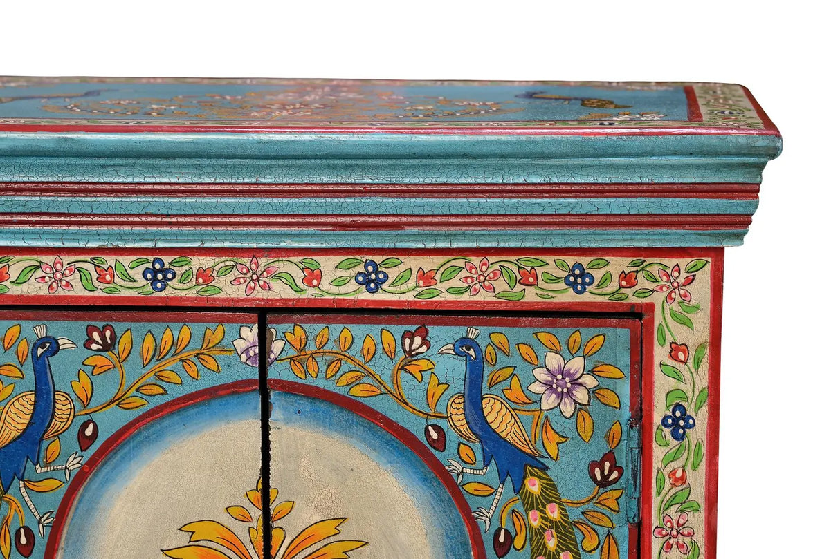 Giner and Colomer - Hand-Painted Auxiliary Furniture (2 Doors, Interior Drawer & Shelves)