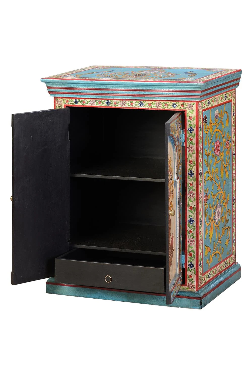 Giner and Colomer - Hand-Painted Auxiliary Furniture (2 Doors, Interior Drawer & Shelves)