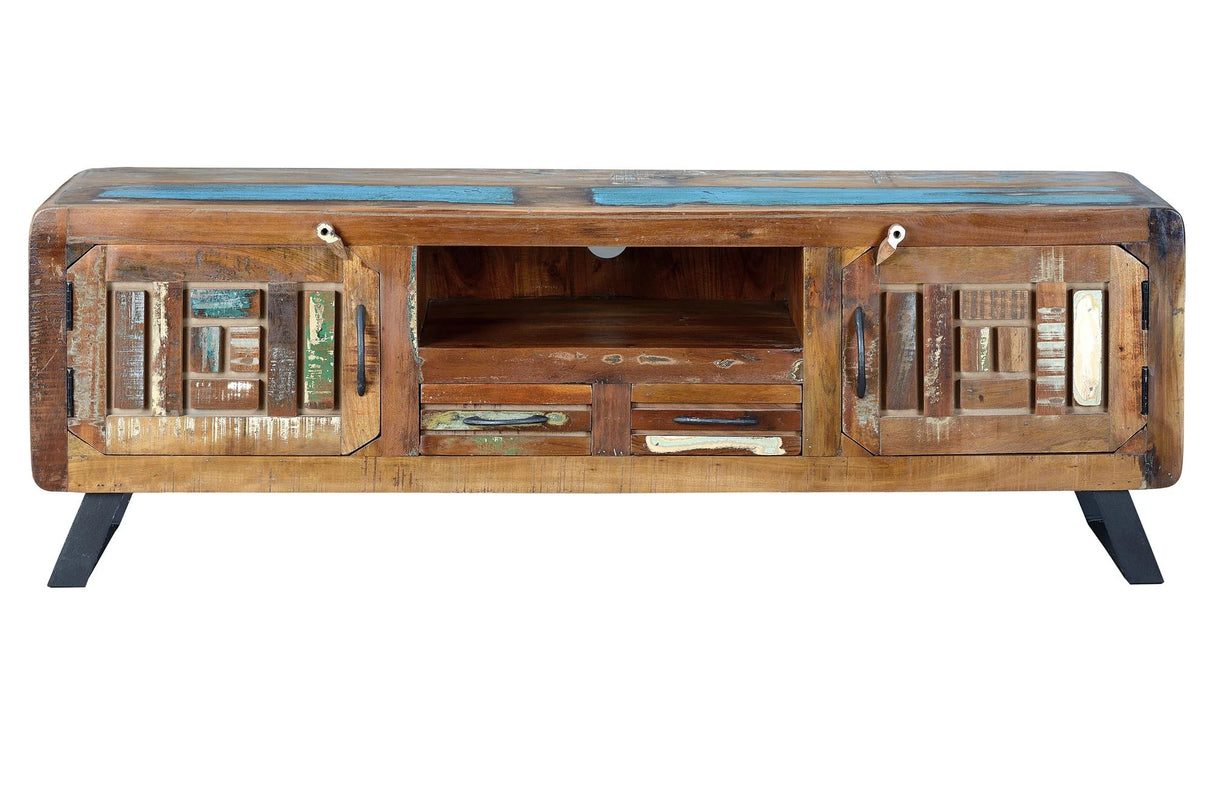 Giner and Colomer - Recycled Wood & Metal TV Furniture (160 x 40 x 54)