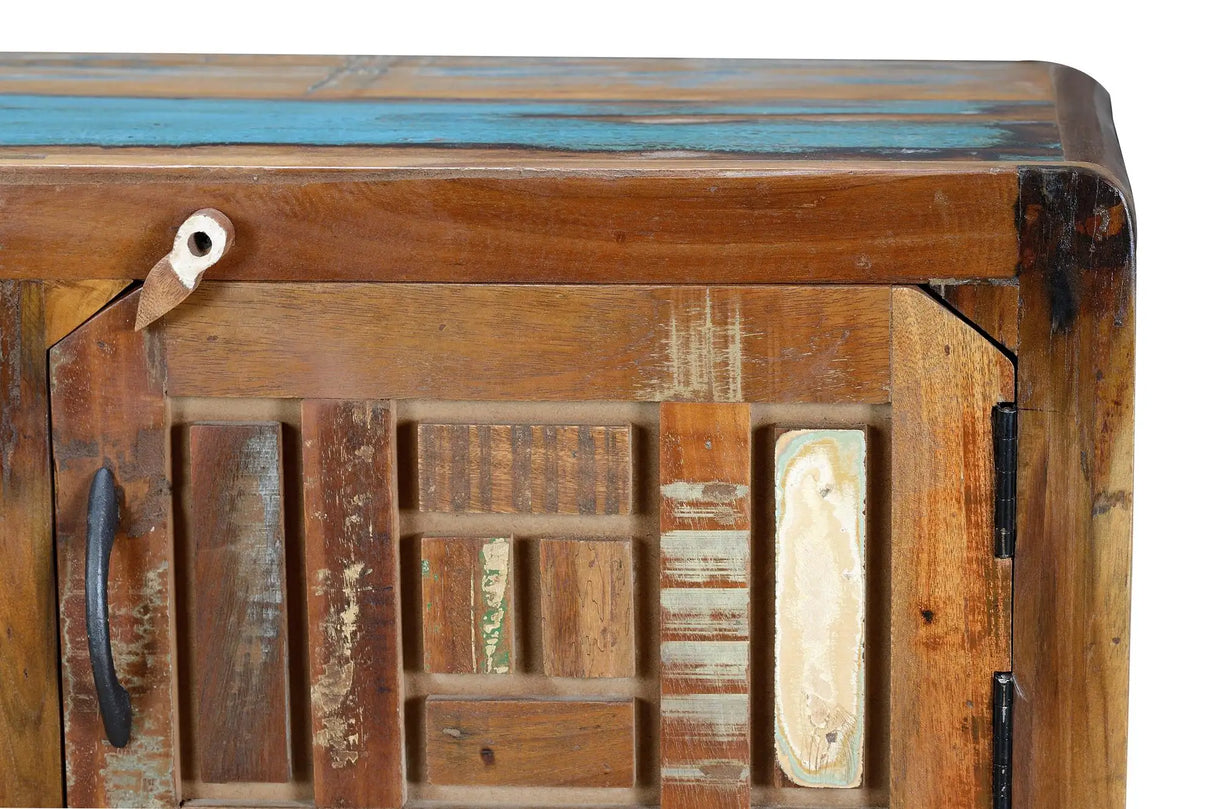 Giner and Colomer - Recycled Wood & Metal TV Furniture (160 x 40 x 54)