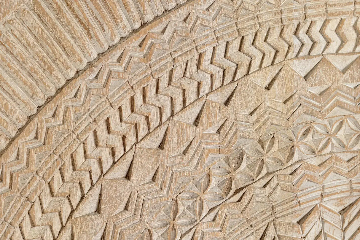 Giner and Colomer - Mango Wood & Metal Base Cabinet (Shelves at 38 cm)