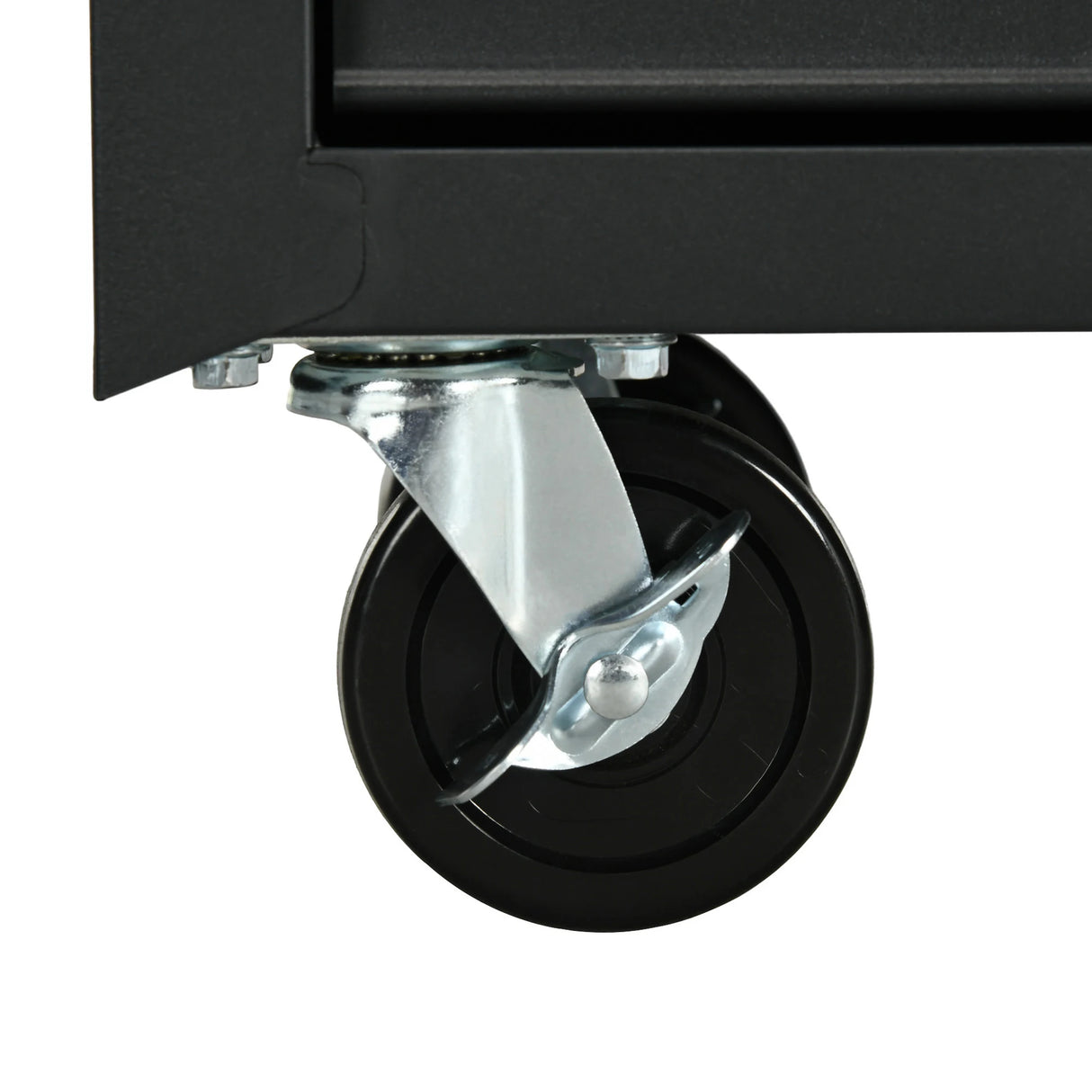 DURHAND 7-Drawer Tool Box on Wheels, Lockable Tool Cabinet with EVA Pat & Ball Bearing, Matte Black