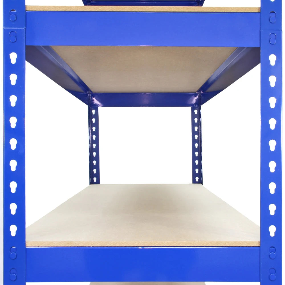 3 x Q-Rax Warehouse shelves 120cm