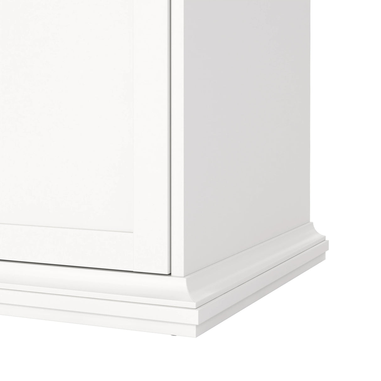 Paris Bedside 2 Drawers in Matt Grey