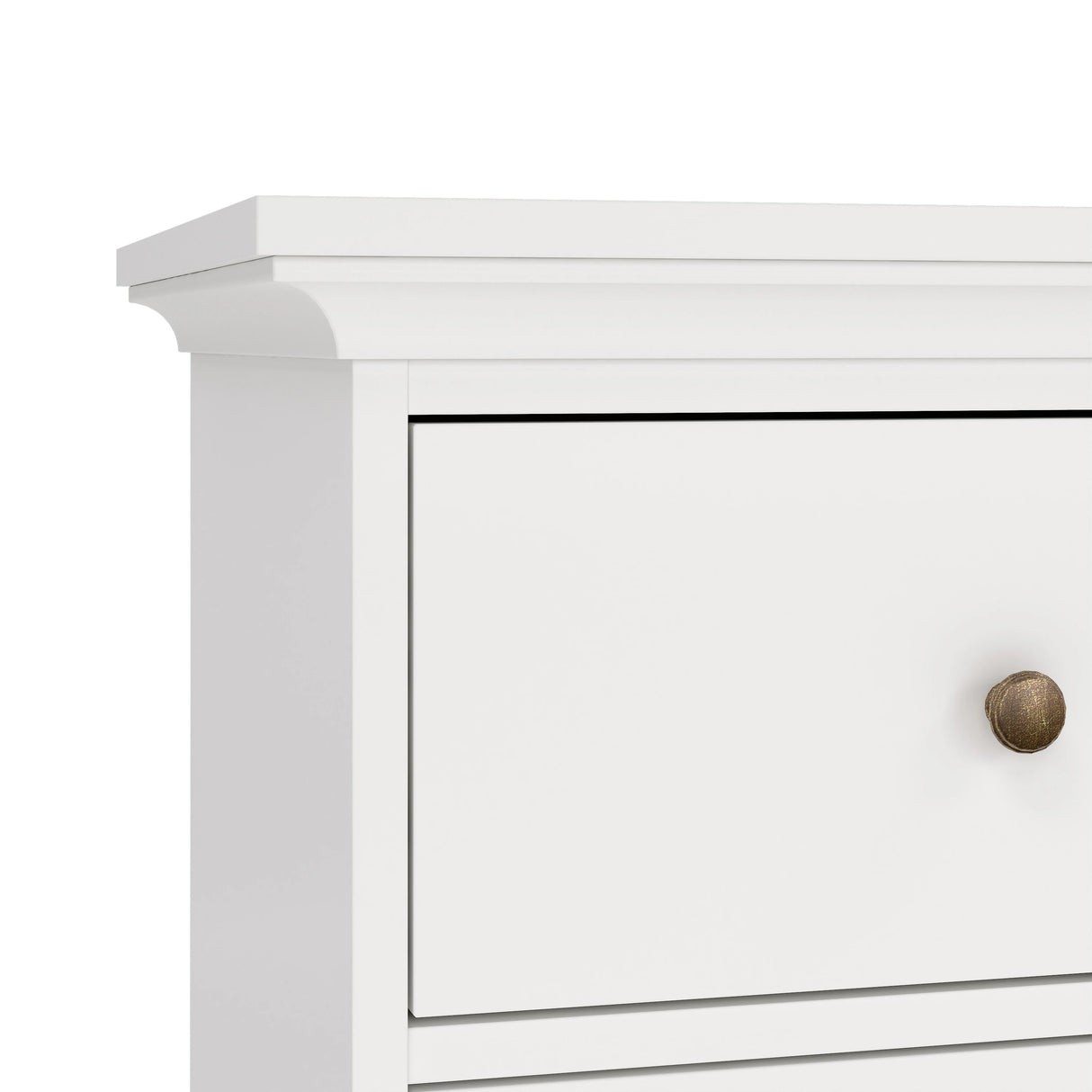 Paris Chest of 6 Drawers in White