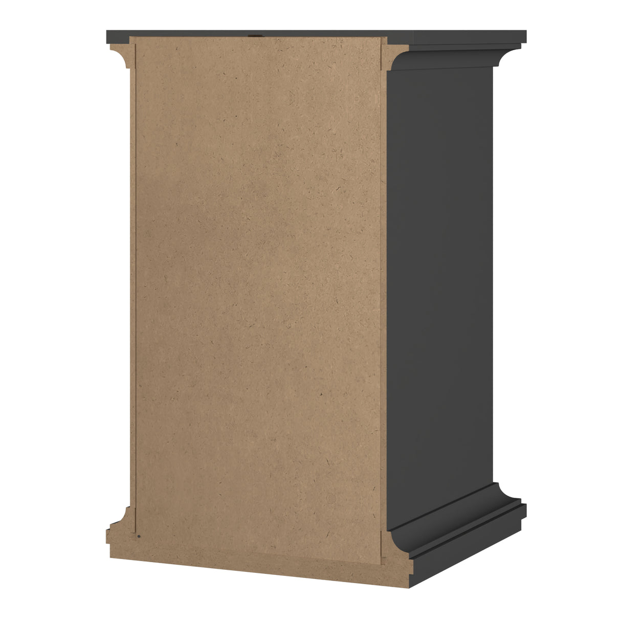 Paris Nightstand 1 door + 1 drawer in Matt Grey