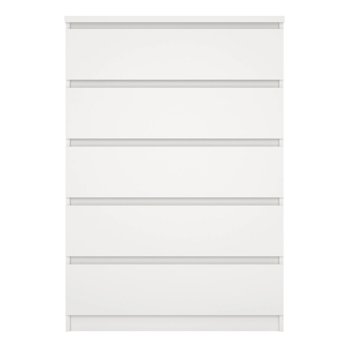 Naia Chest of 5 Drawers in White