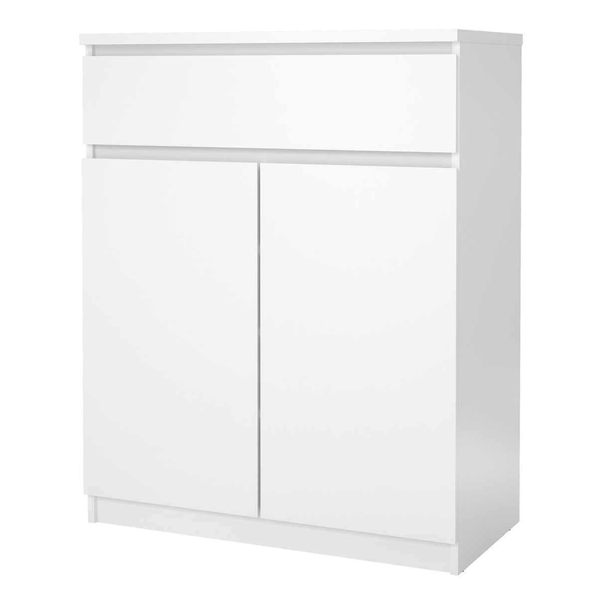 Naia Sideboard - 1 Drawer 2 Doors in White High Gloss