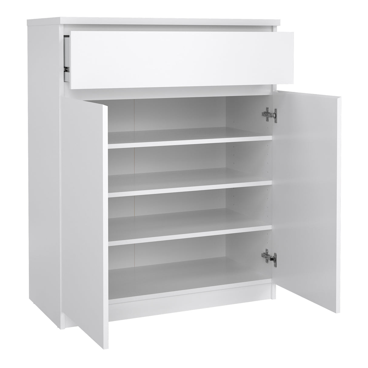 Naia Sideboard - 1 Drawer 2 Doors in White High Gloss