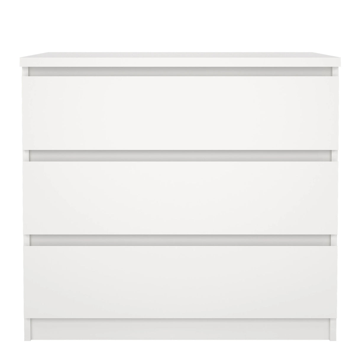 Naia Chest of 3 Drawers in White