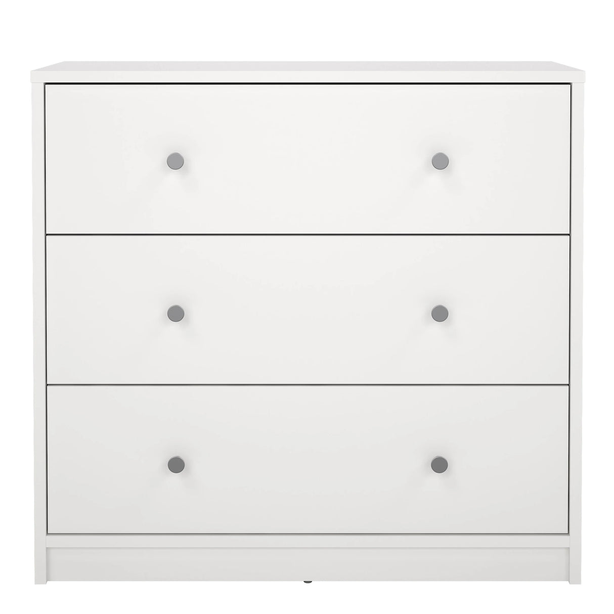 May Chest of 3 Drawers in White